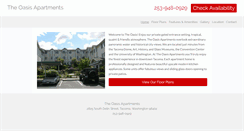 Desktop Screenshot of liveattheoasisapartments.com